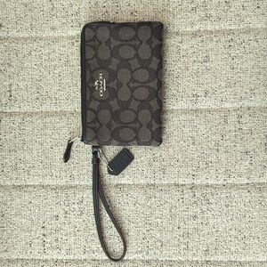 Black Coach Wristlet